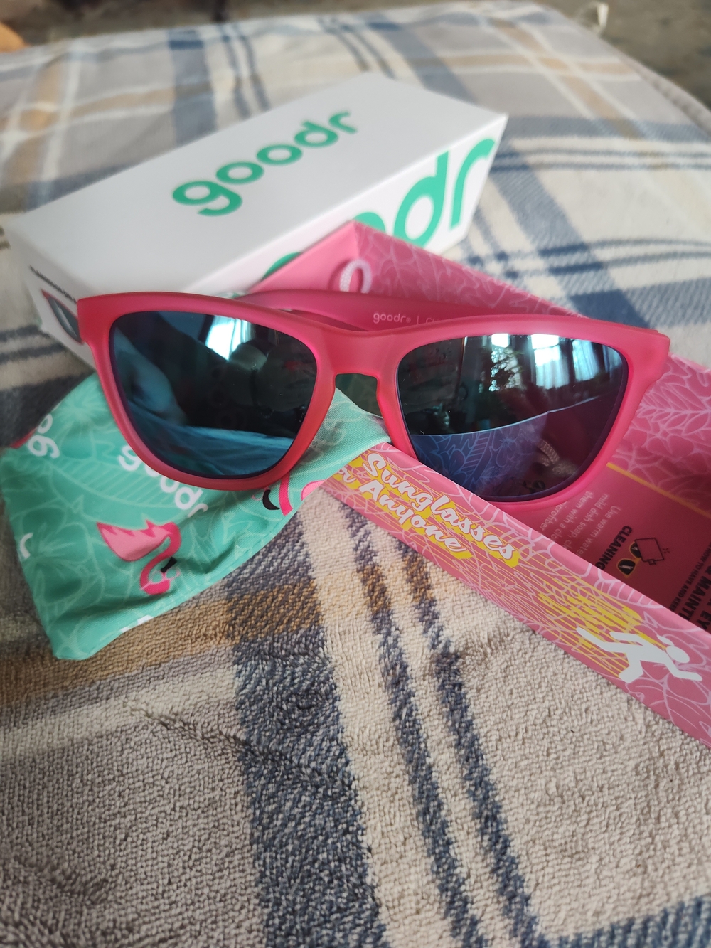 goodr Pink Sunglasses for Women - Polarized Fashion Shades